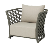 Кресло плетеное для уличных кафе и ресторанов